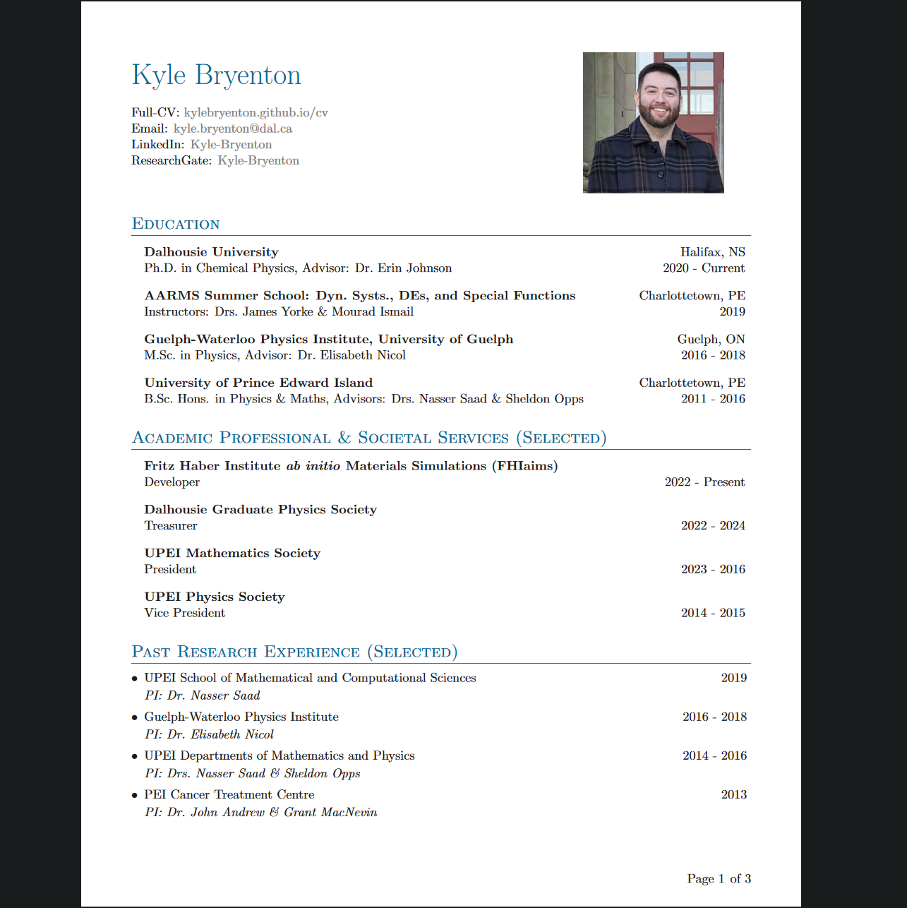 Curriculum Vitae